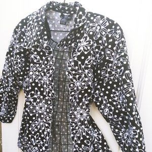 Theresa Renz Woman's Top Open Blazer